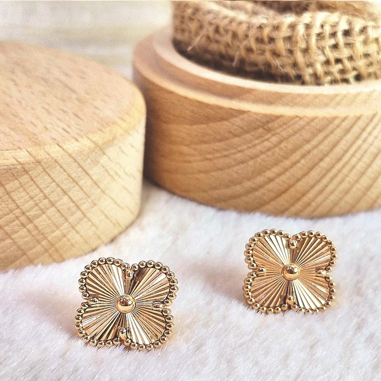 Cloverleaf Earrings (M Copy)