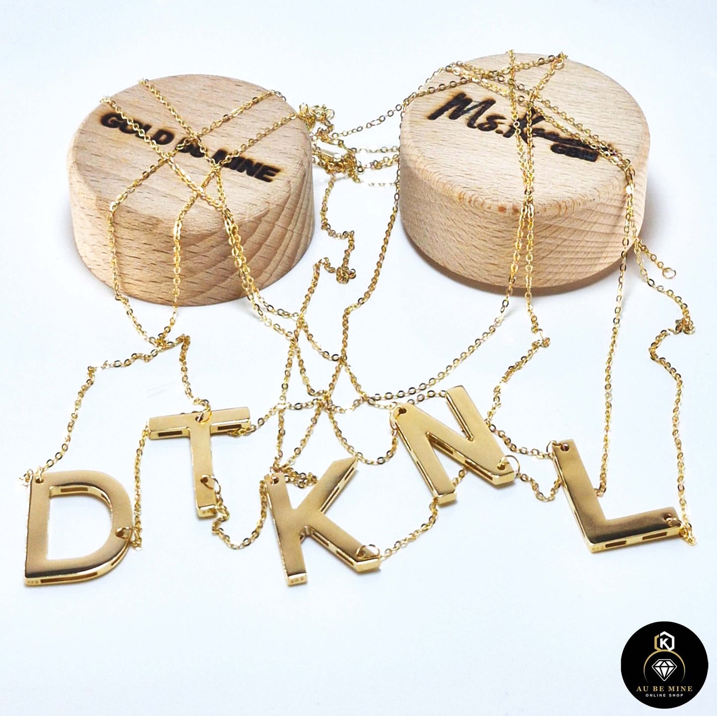 Letter-Initials Necklace